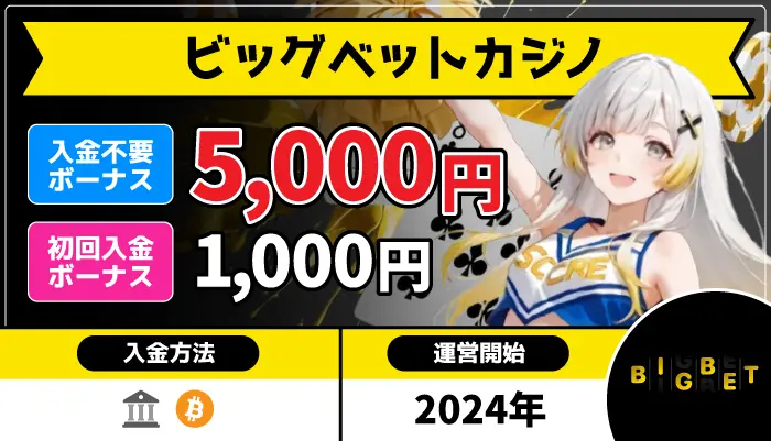 ビッグベットカジノトップページ