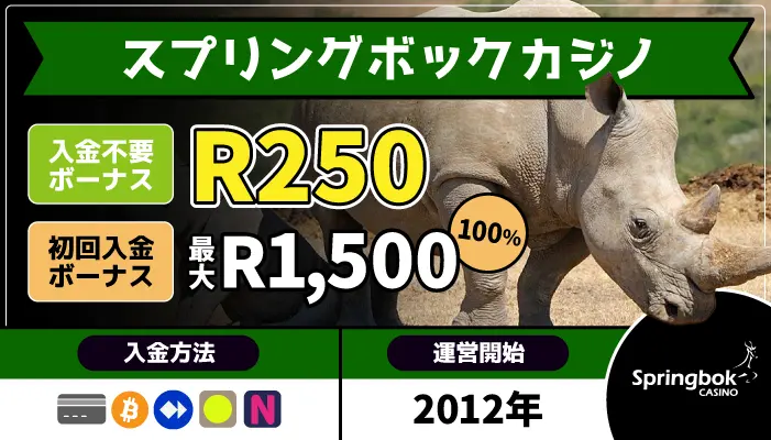 スプリングボックカジノトップページ