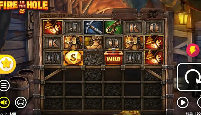 BCゲームのFire in the Hole(ファイア・イン・ザ・ホール)