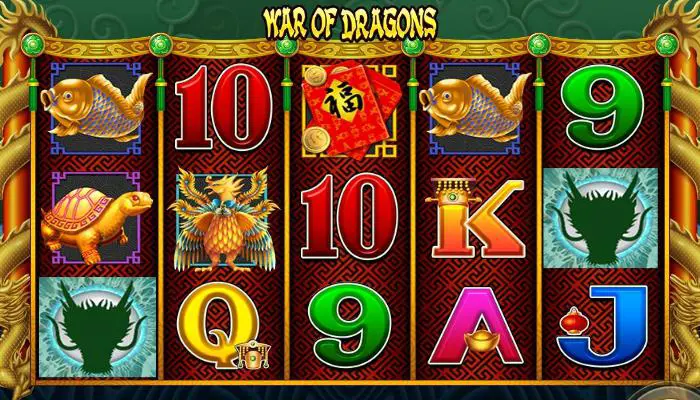 フォルトゥナカジノのWar Of Dragons(ウォー・オブ・ドラゴンズ)
